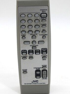 Genuine JVC RM-SXRVNB70 Remote Control Tested Works Great